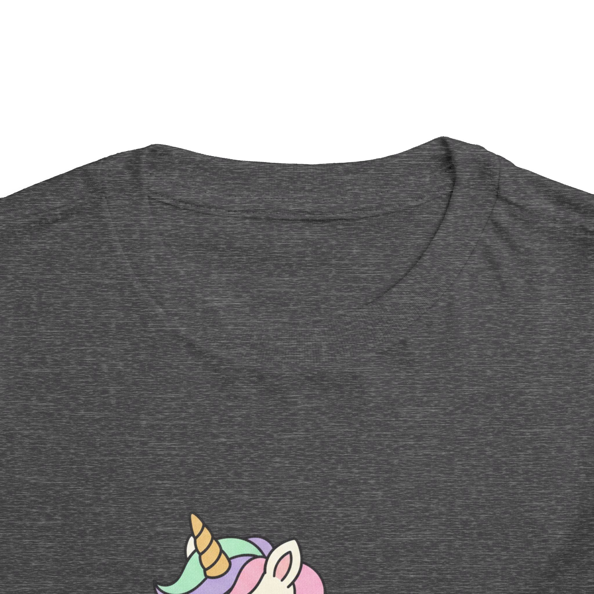 Toddler Unicorn Tee — Pastel Rainbow Unicorn Shirt for Kids