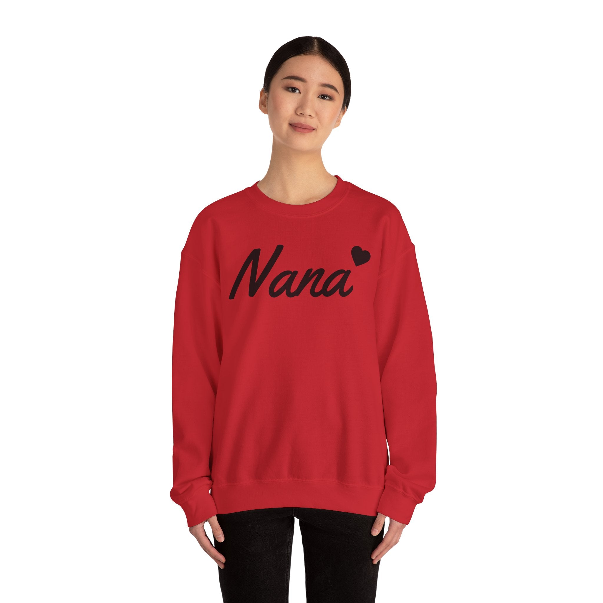 Custom Name Heart Crewneck Sweatshirt — Cozy Gift