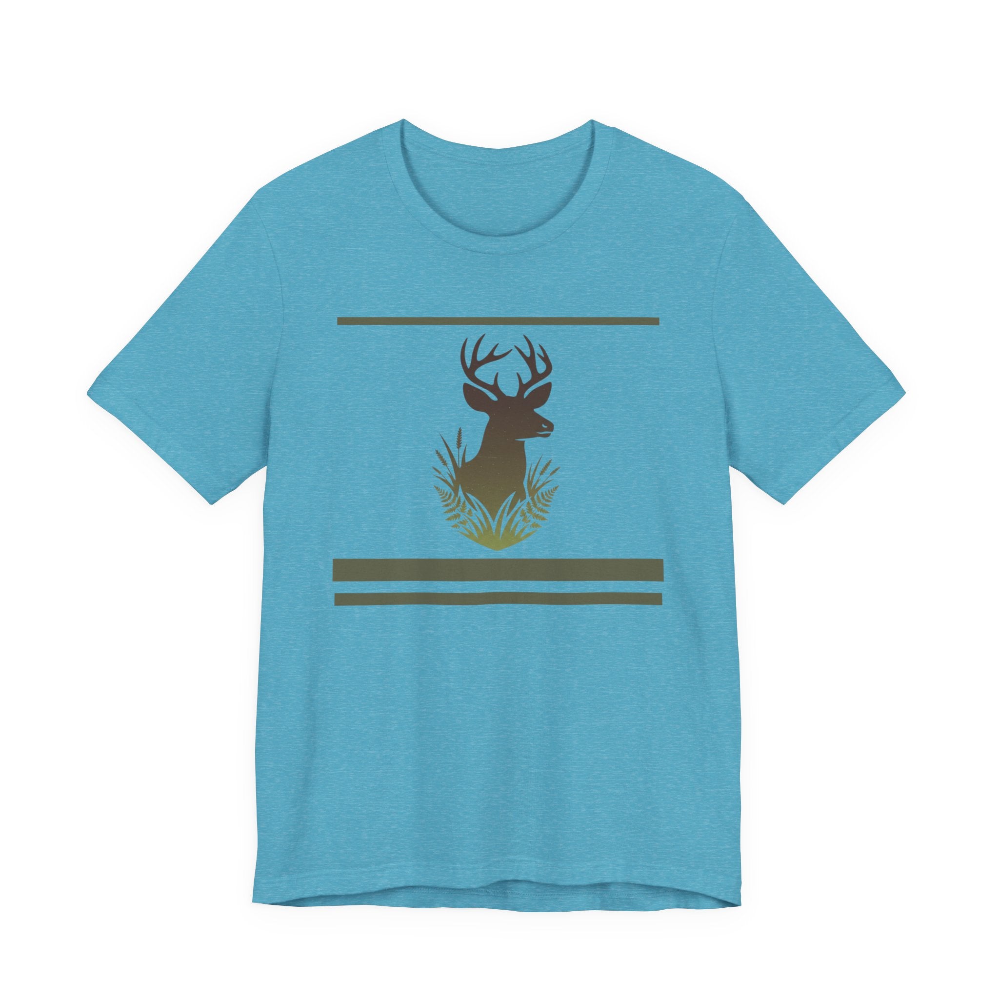 Deer Hunting Graphic Tee — Deer Silhouette Hunting Shirt
