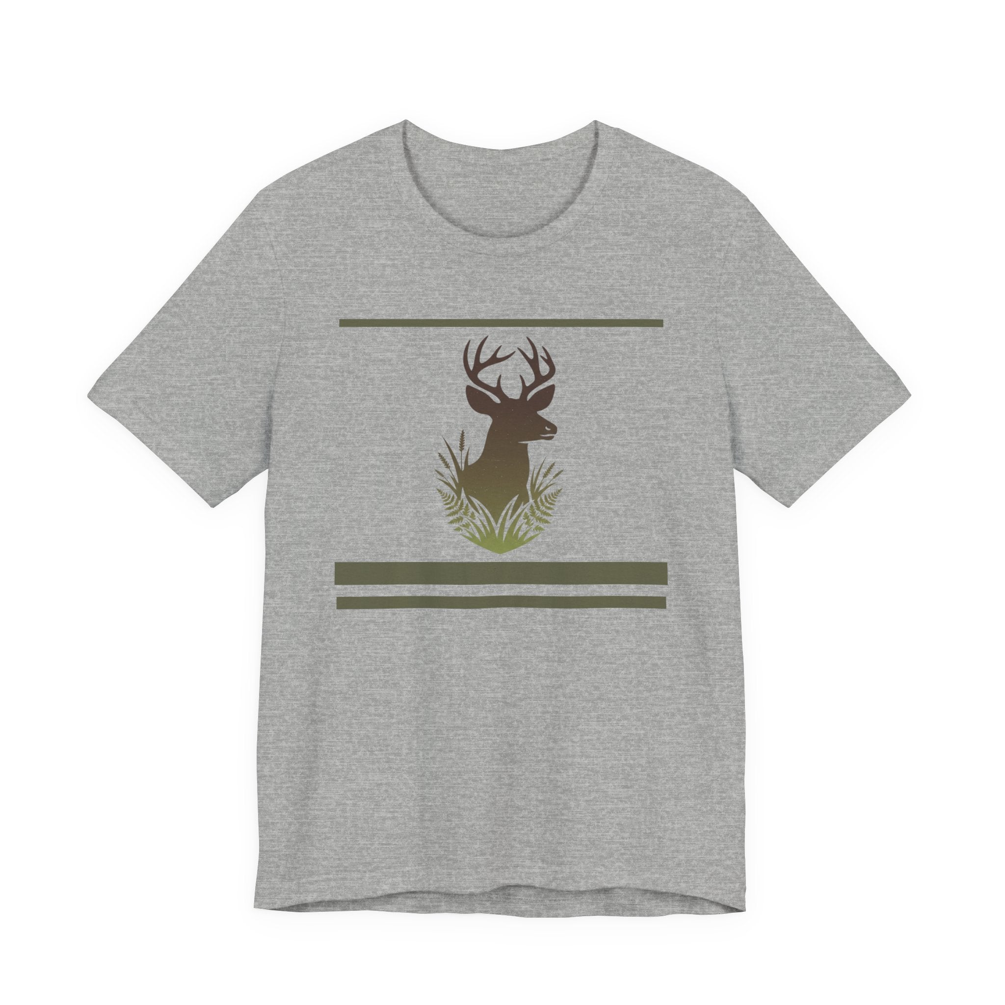 Deer Hunting Graphic Tee — Deer Silhouette Hunting Shirt