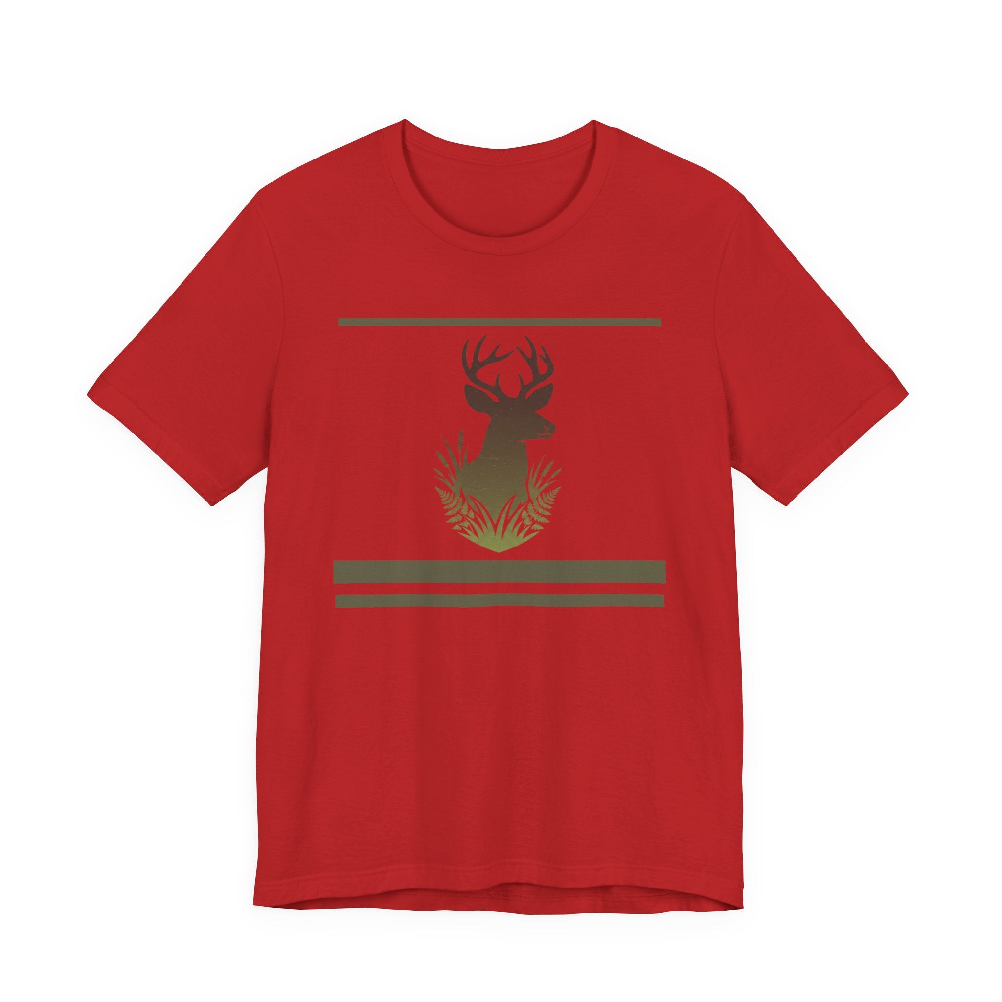 Deer Hunting Graphic Tee — Deer Silhouette Hunting Shirt