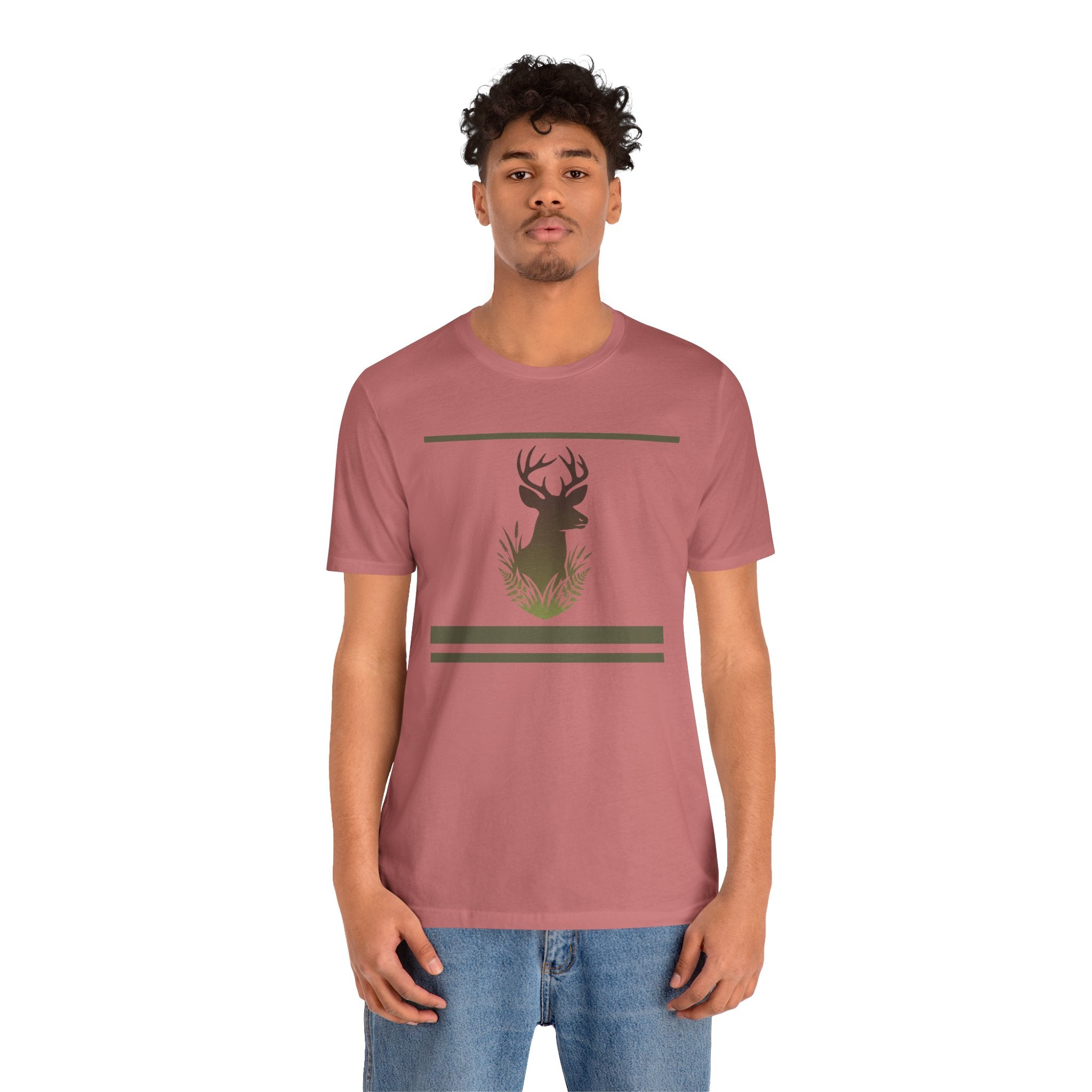 Deer Hunting Graphic Tee — Deer Silhouette Hunting Shirt
