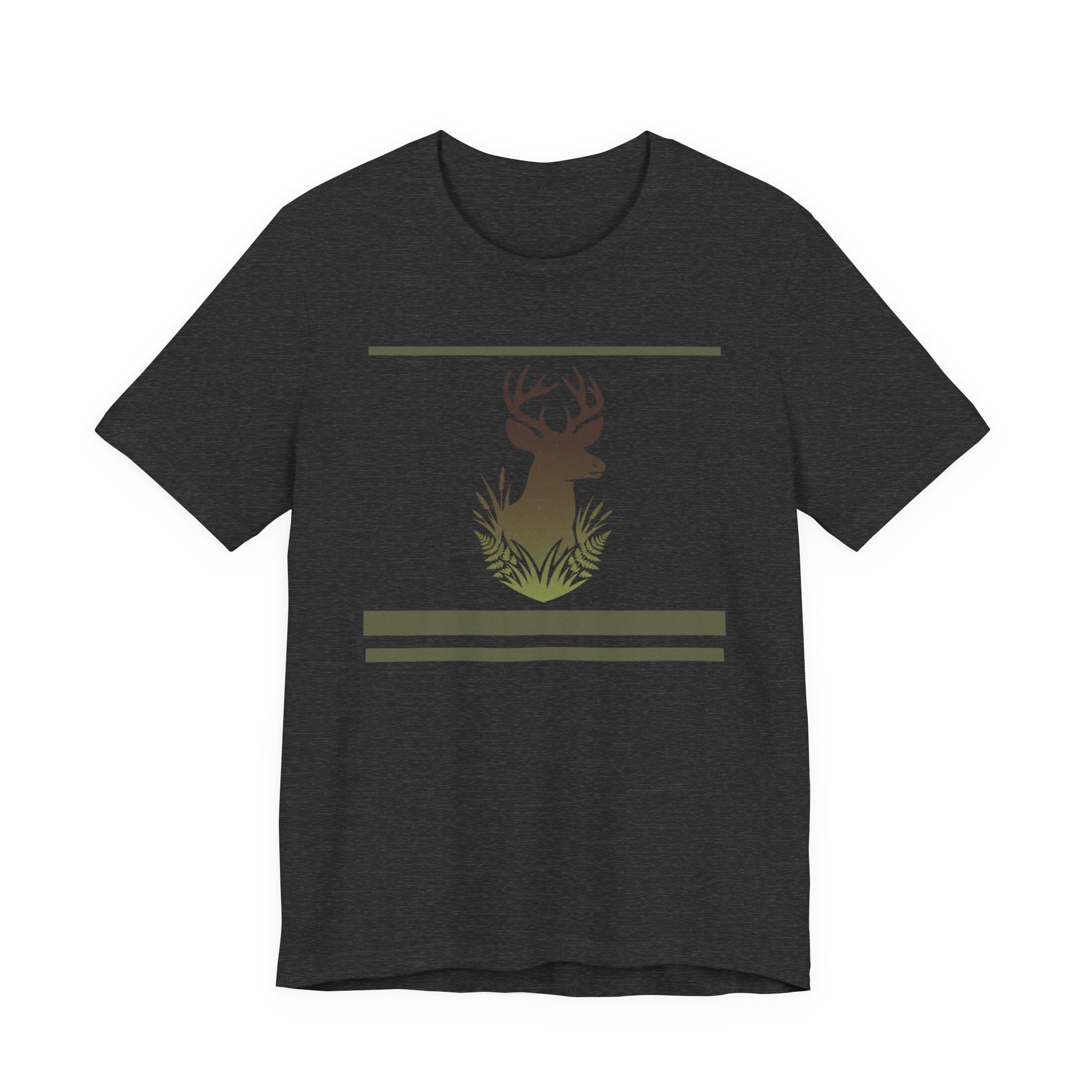Deer Hunting Graphic Tee — Deer Silhouette Hunting Shirt