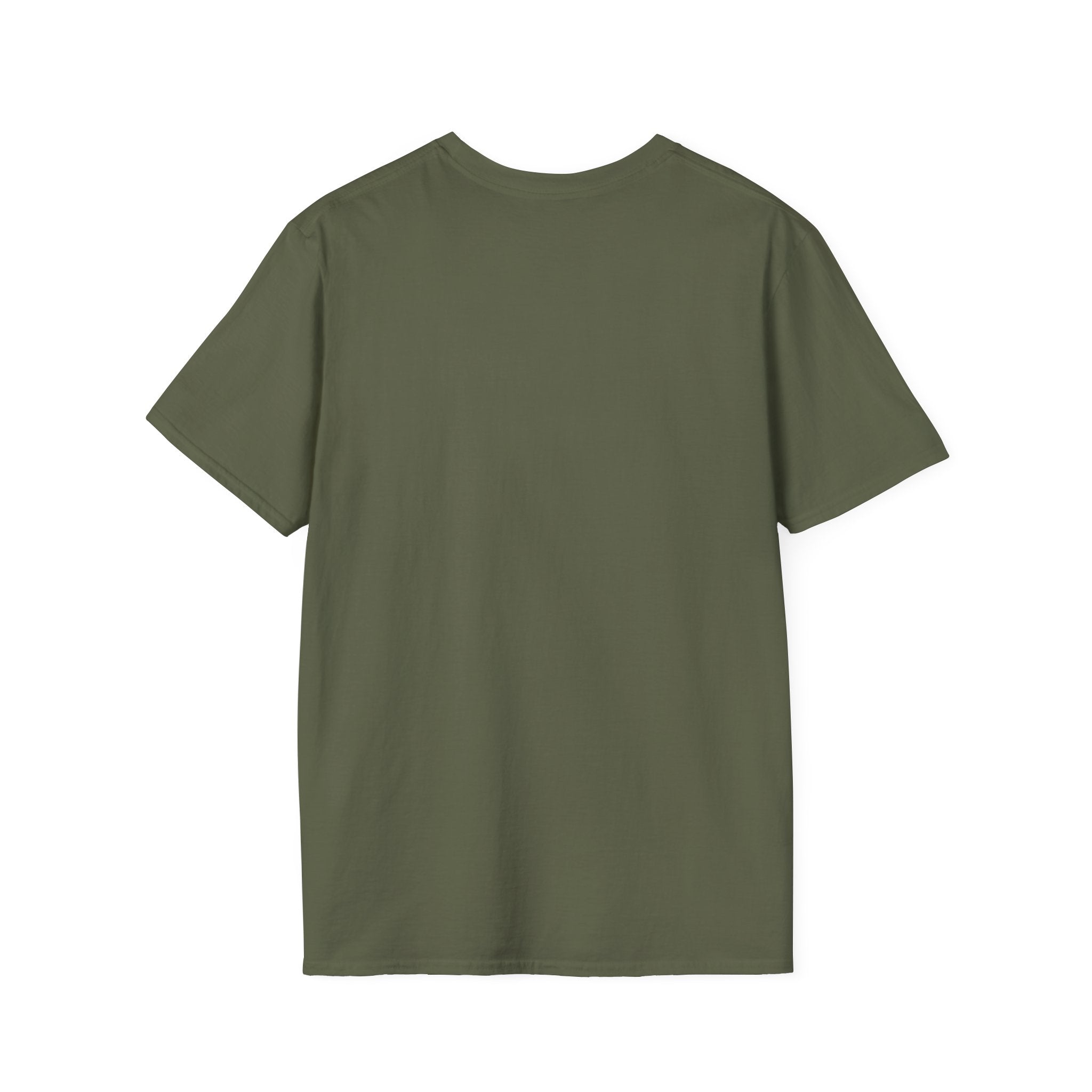 Beach Vibes T-Shirt — Colorblock Seashell, Palm & Dolphin Graphic