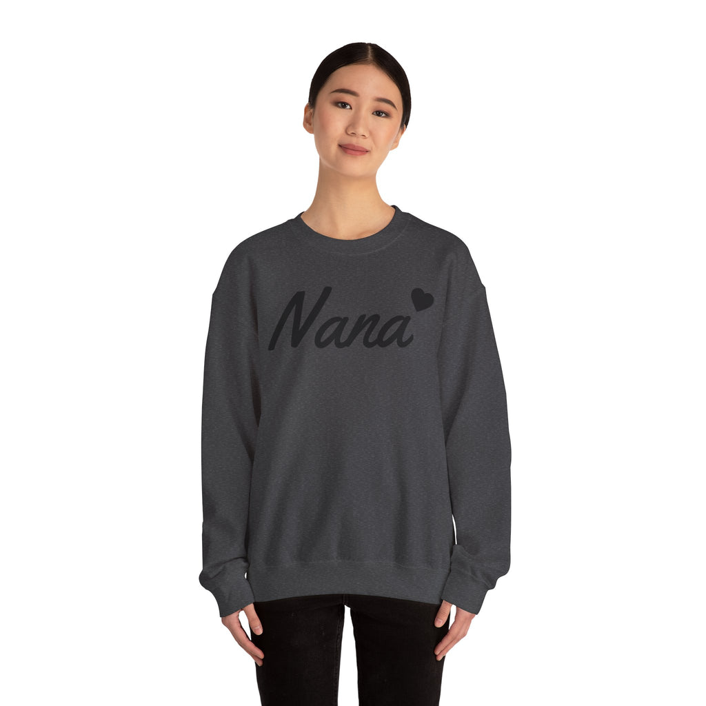 Custom Name Heart Crewneck Sweatshirt — Cozy Gift