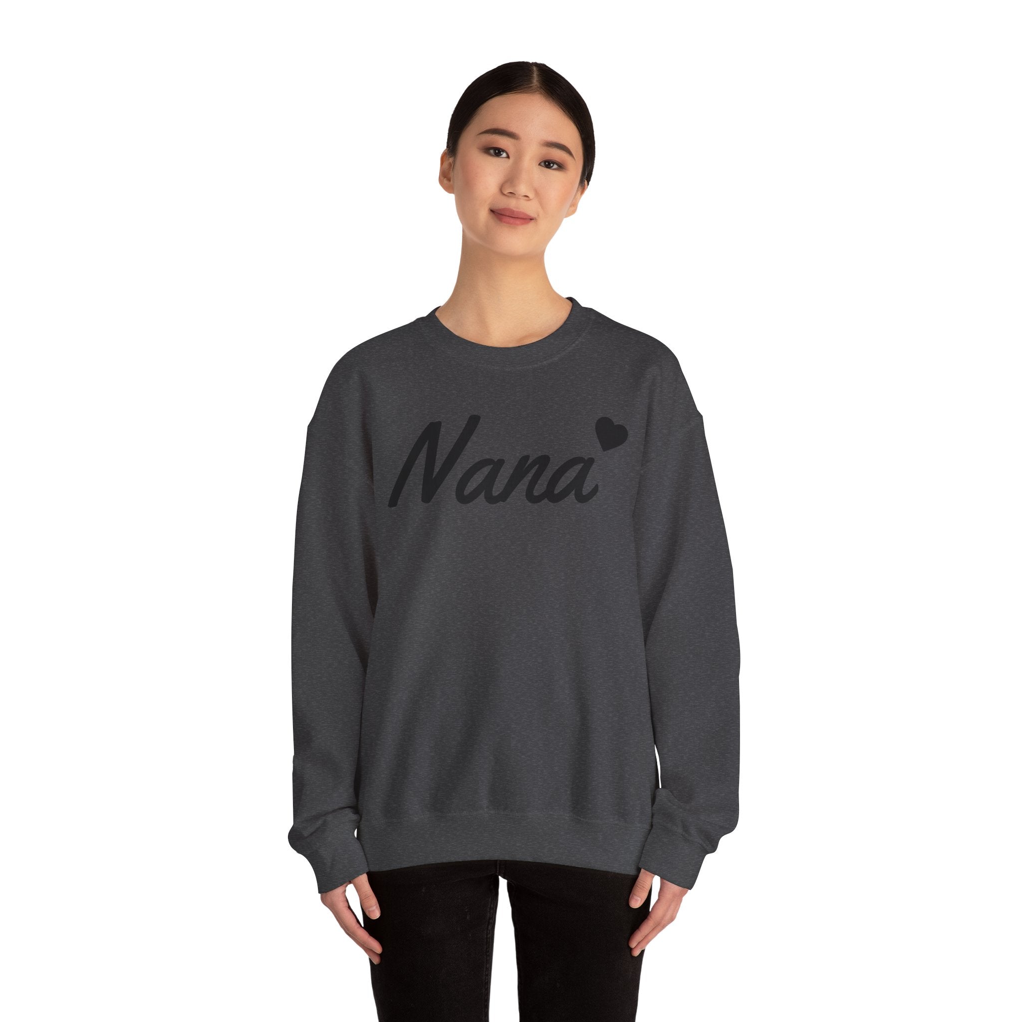 Custom Name Heart Crewneck Sweatshirt — Cozy Gift