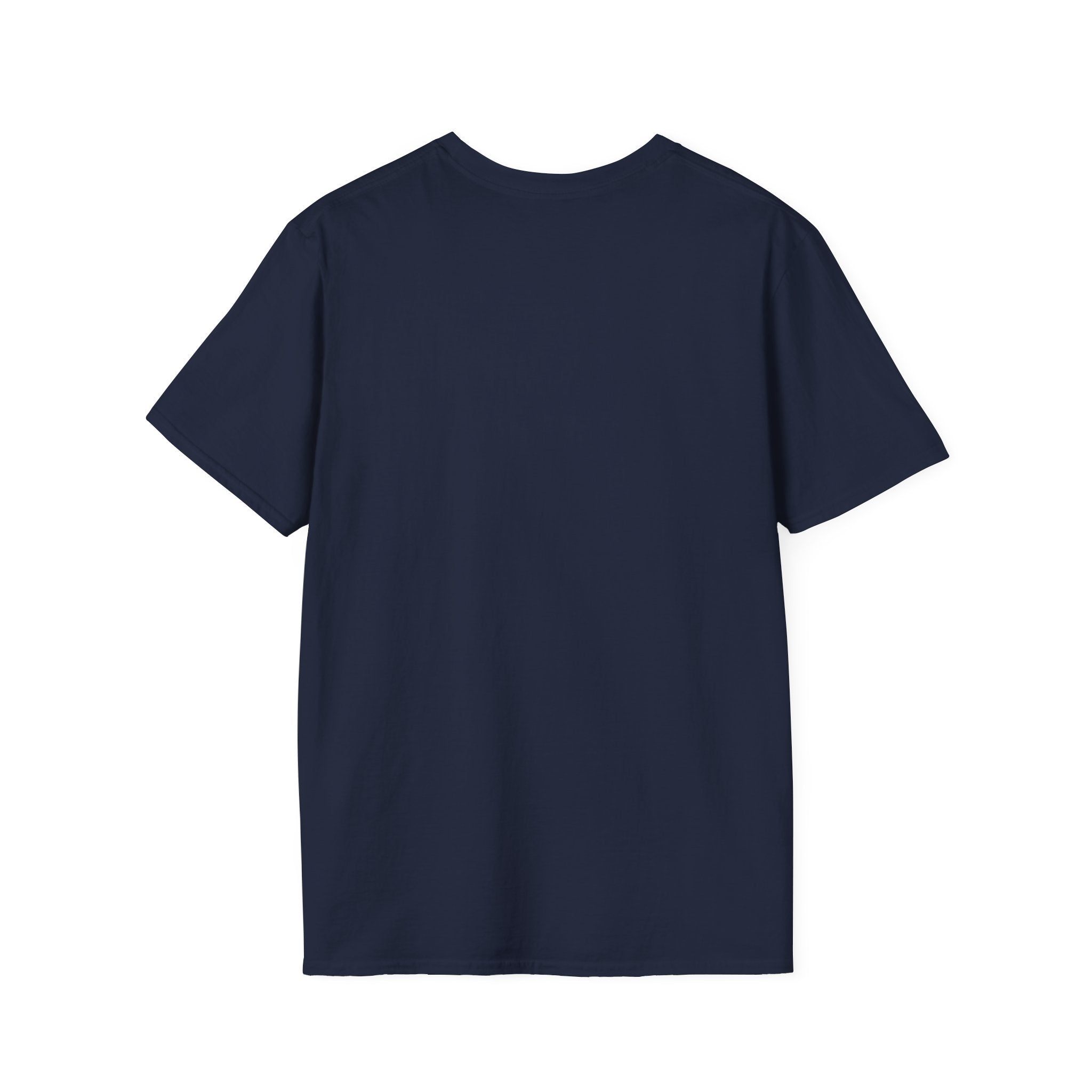 Beach Vibes T-Shirt — Colorblock Seashell, Palm & Dolphin Graphic