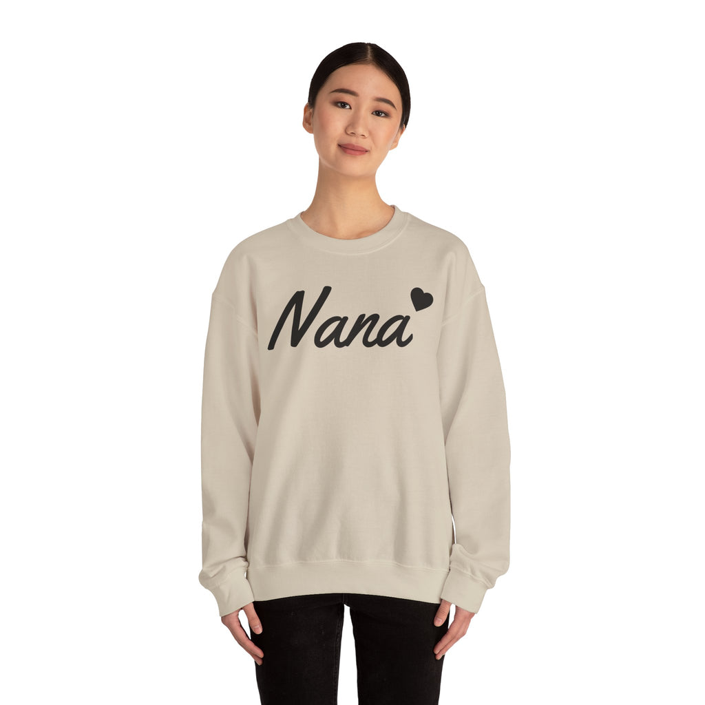 Custom Name Heart Crewneck Sweatshirt — Cozy Gift