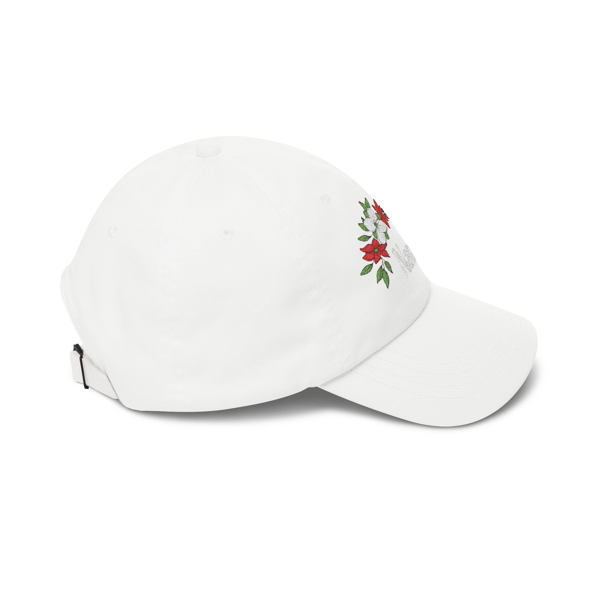 Floral 'Nature' Embroidered Cap