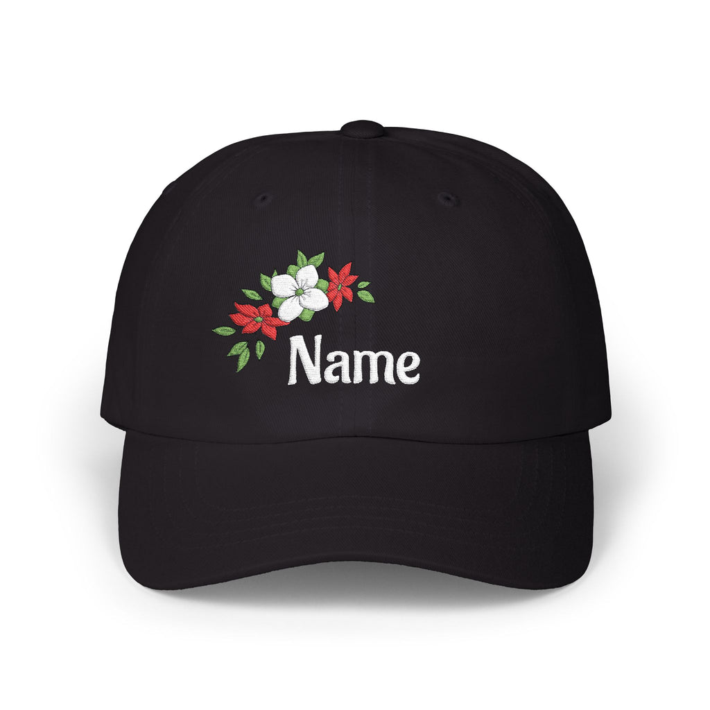 Floral 'Nature' Embroidered Cap