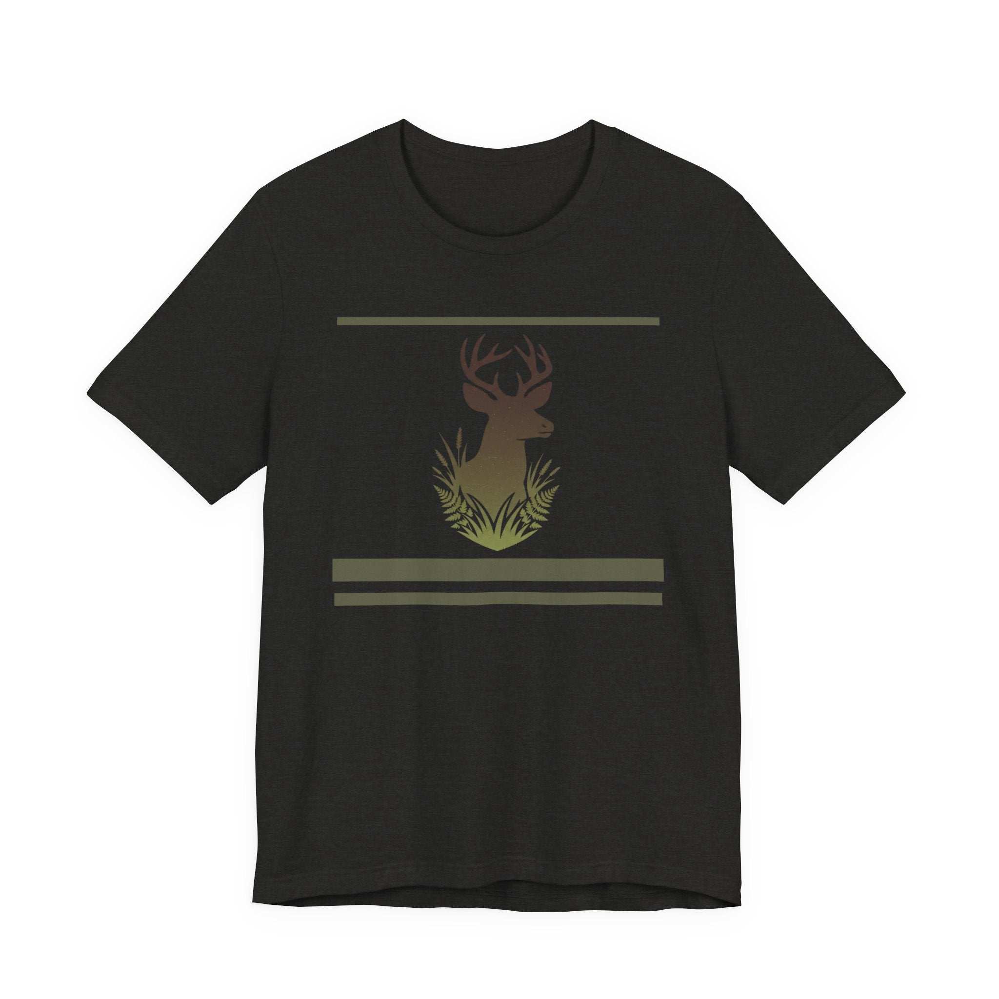 Deer Hunting Graphic Tee — Deer Silhouette Hunting Shirt