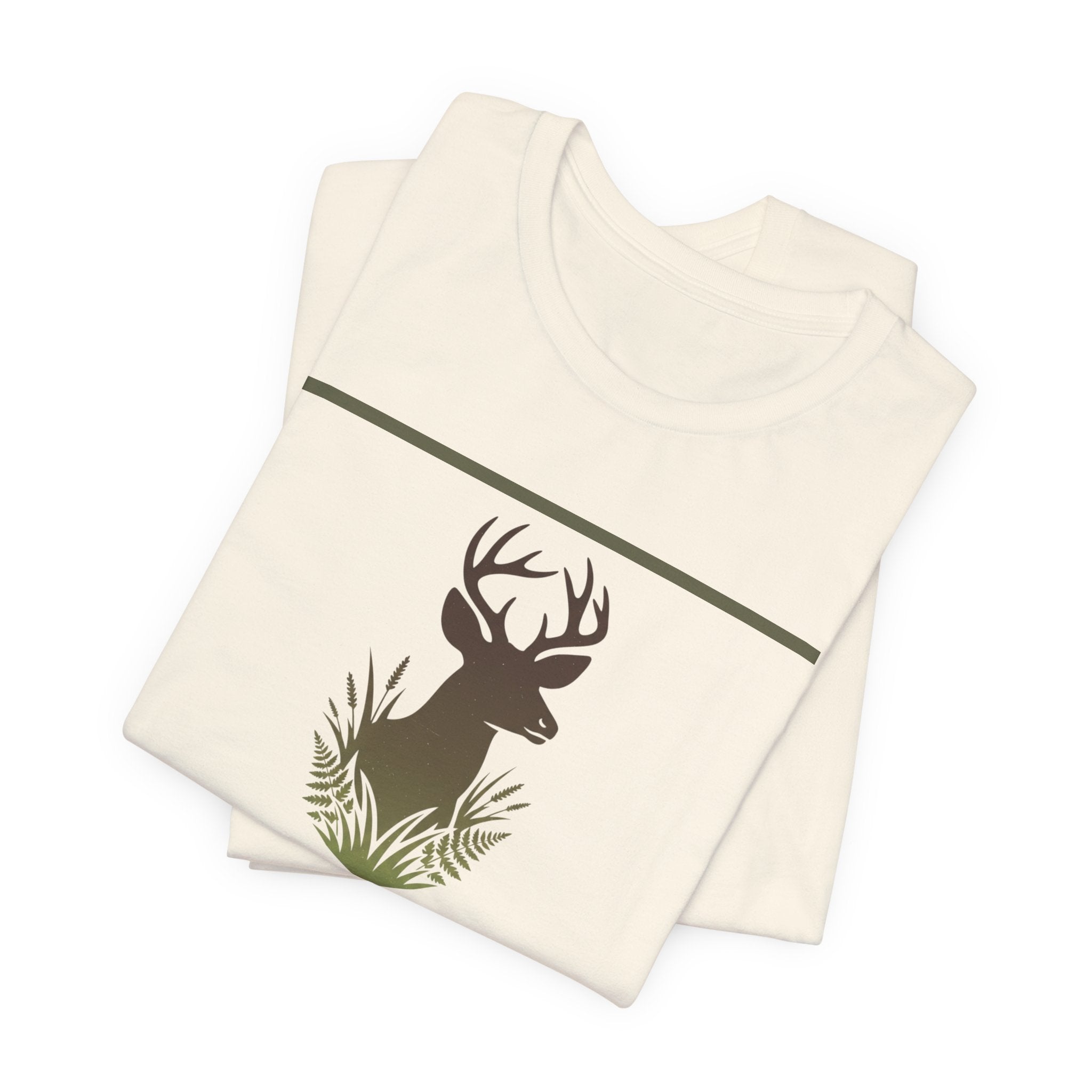 Deer Hunting Graphic Tee — Deer Silhouette Hunting Shirt