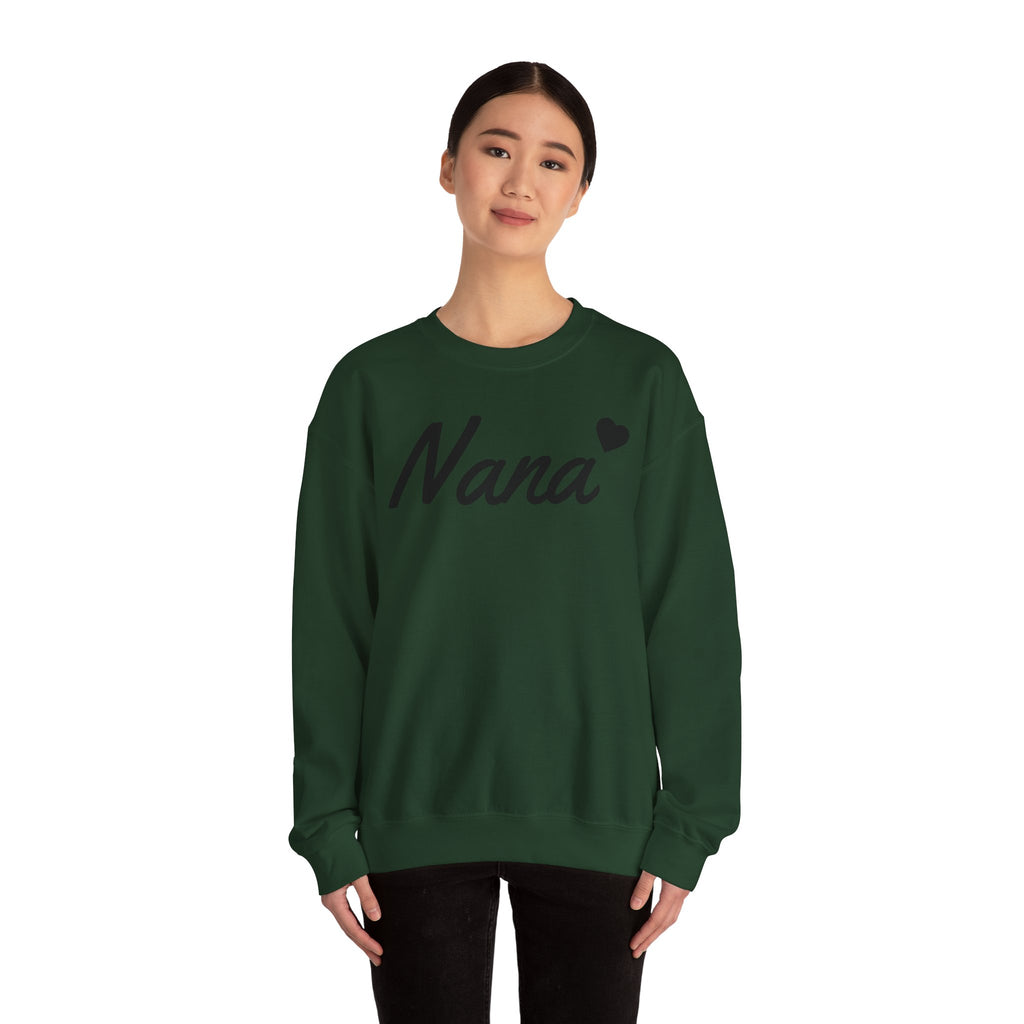 Custom Name Heart Crewneck Sweatshirt — Cozy Gift