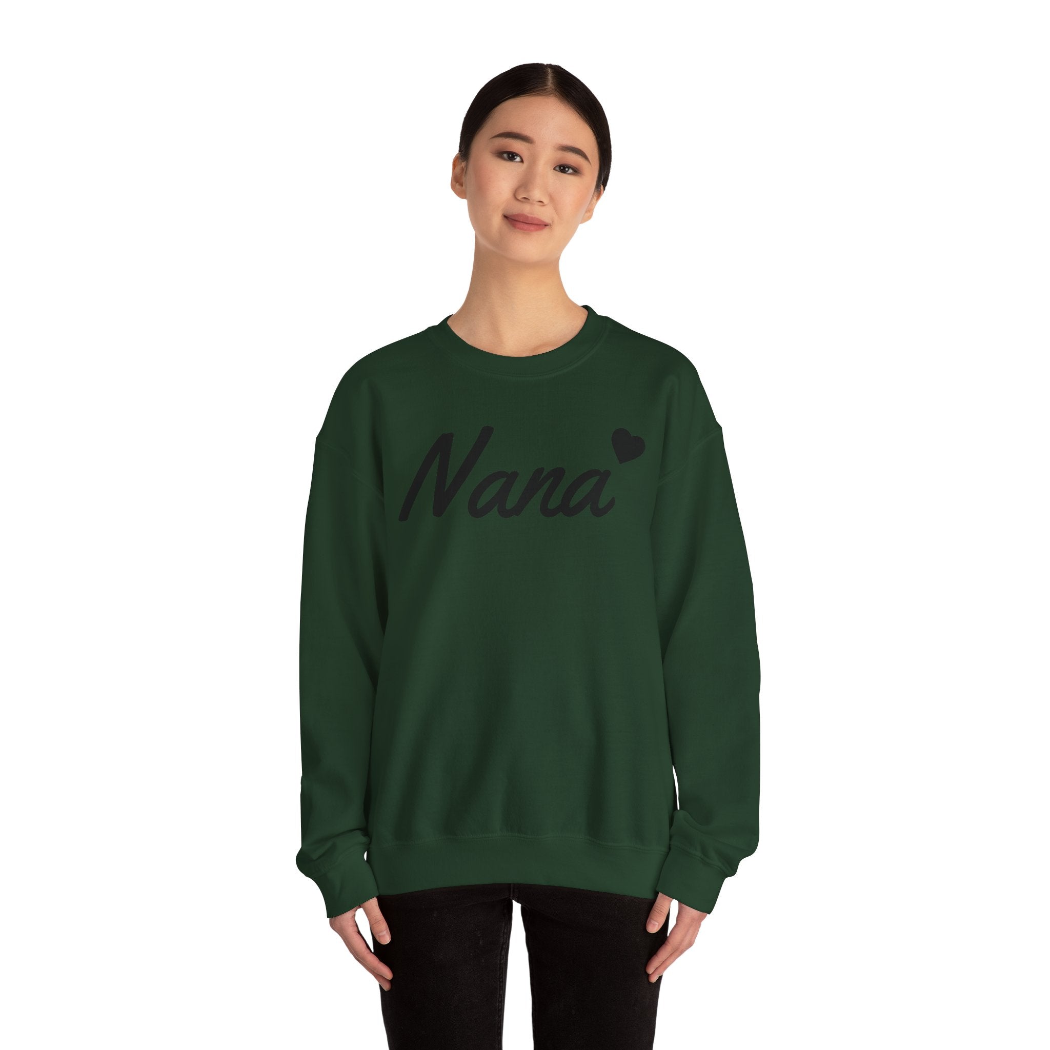 Custom Name Heart Crewneck Sweatshirt — Cozy Gift