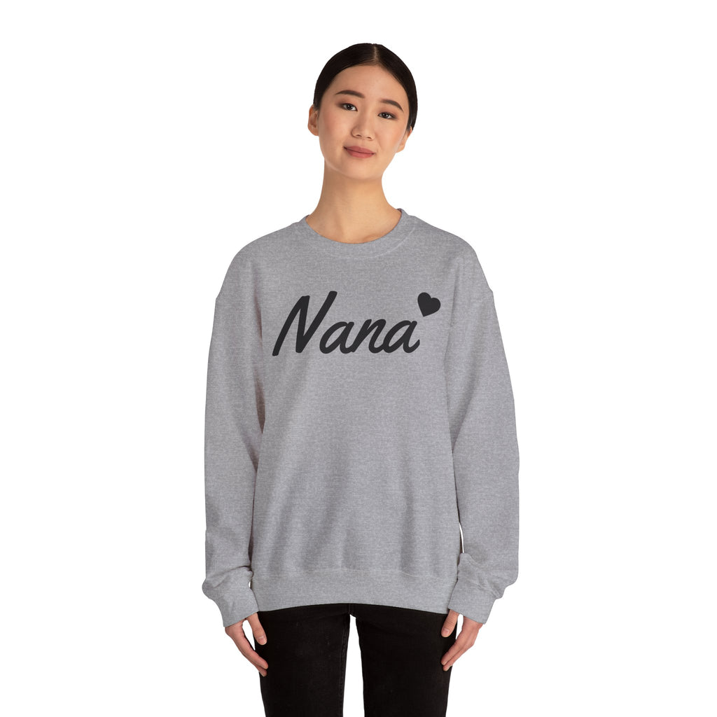 Custom Name Heart Crewneck Sweatshirt — Cozy Gift