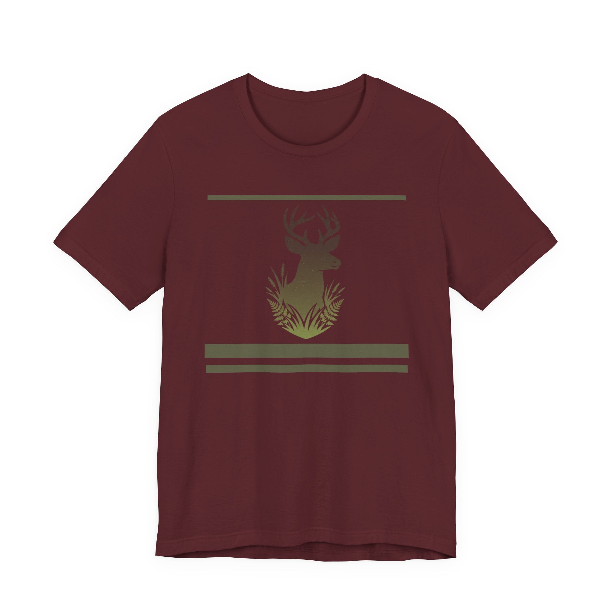 Deer Hunting Graphic Tee — Deer Silhouette Hunting Shirt