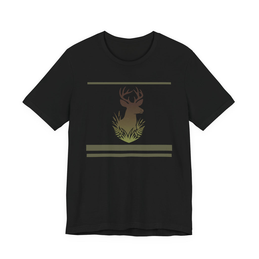 Deer Hunting Graphic Tee — Deer Silhouette Hunting Shirt