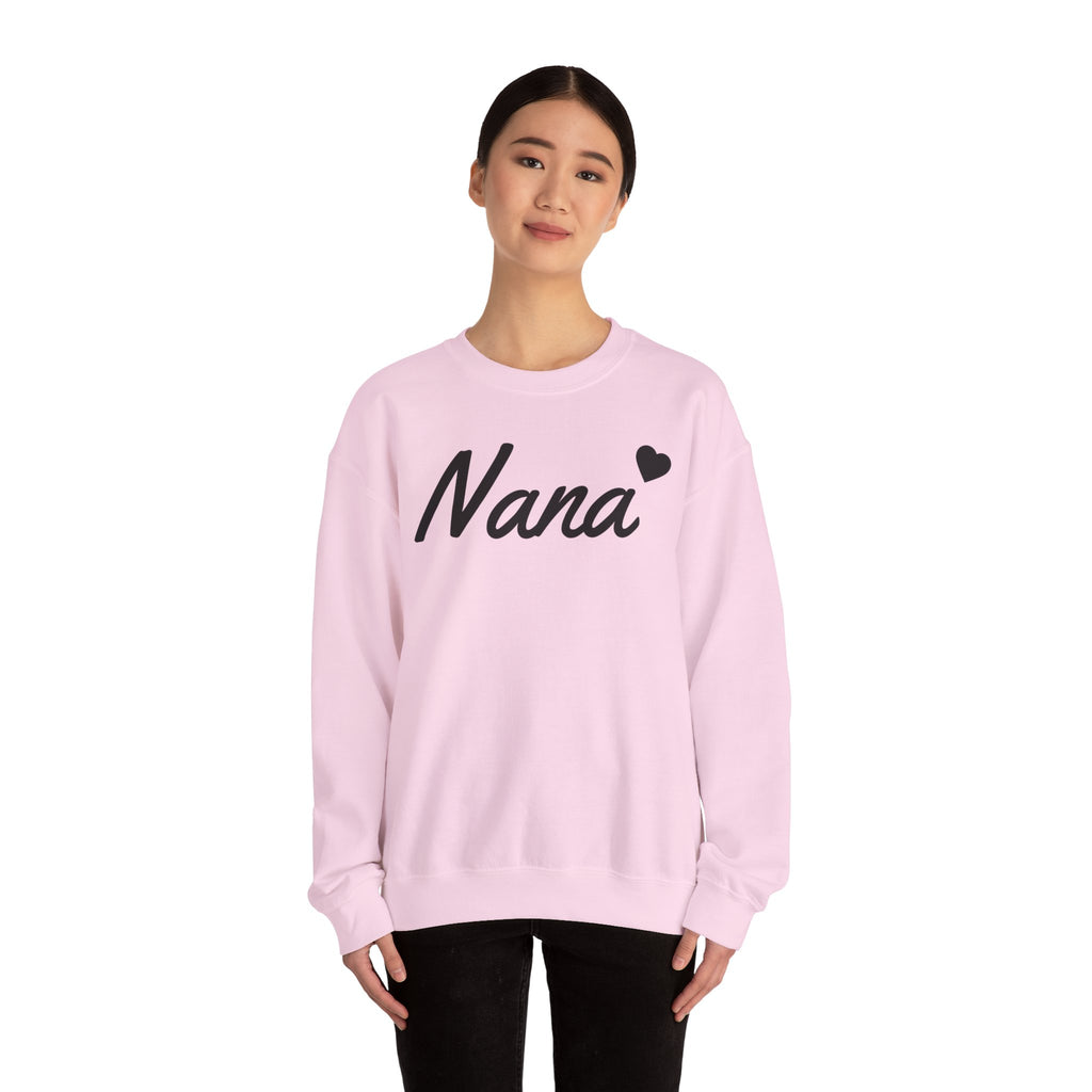 Custom Name Heart Crewneck Sweatshirt — Cozy Gift