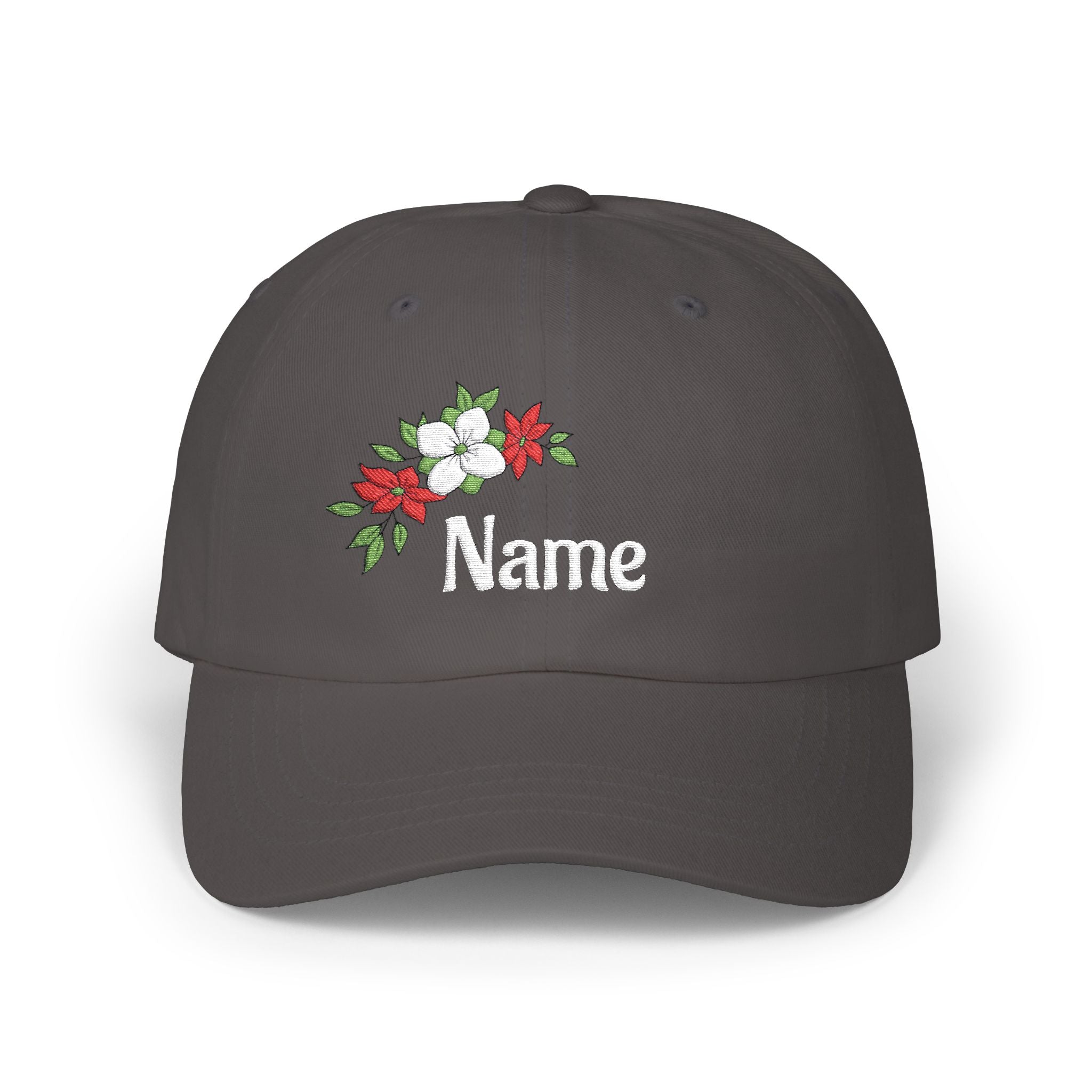 Floral 'Nature' Embroidered Cap
