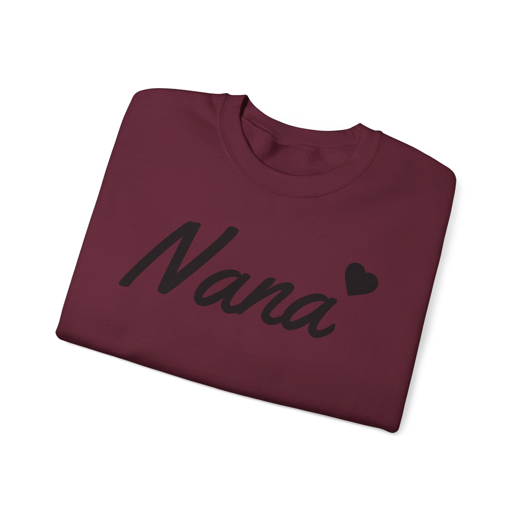 Custom Name Heart Crewneck Sweatshirt — Cozy Gift