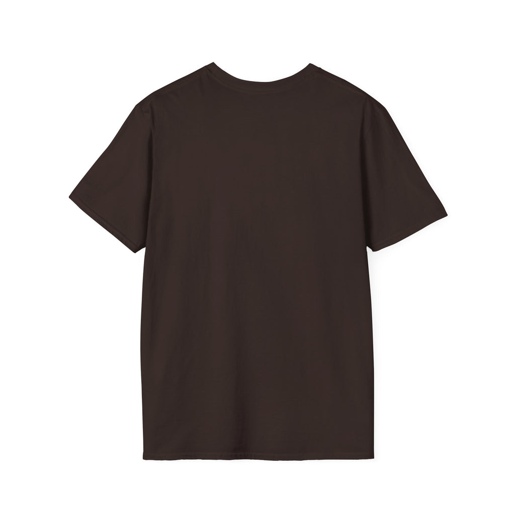 Beach Vibes T-Shirt — Colorblock Seashell, Palm & Dolphin Graphic