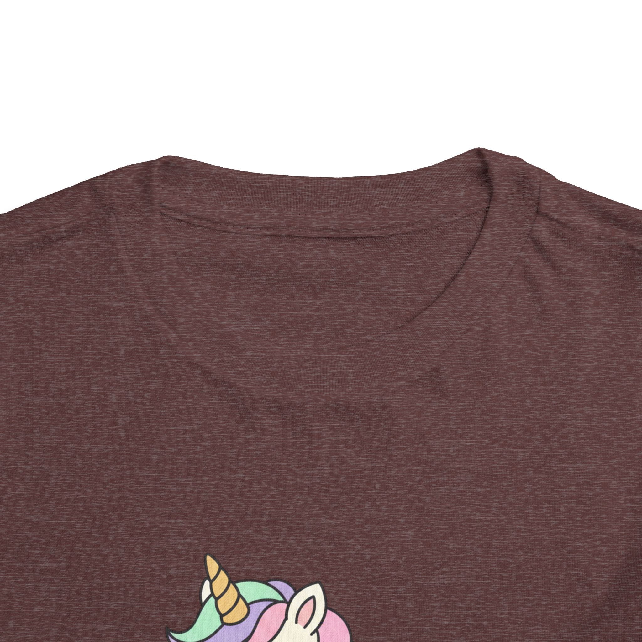 Toddler Unicorn Tee — Pastel Rainbow Unicorn Shirt for Kids