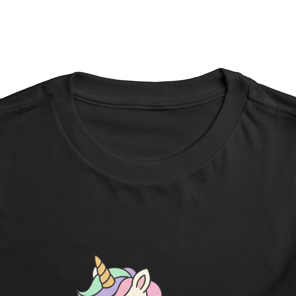 Toddler Unicorn Tee — Pastel Rainbow Unicorn Shirt for Kids