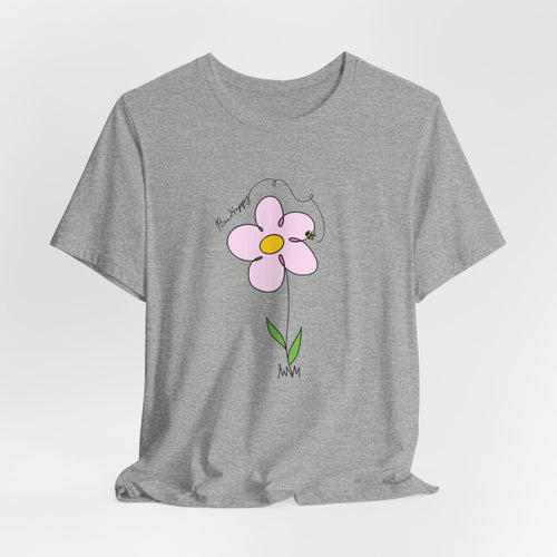 Bee Happy Springtime Flower T-Shirt