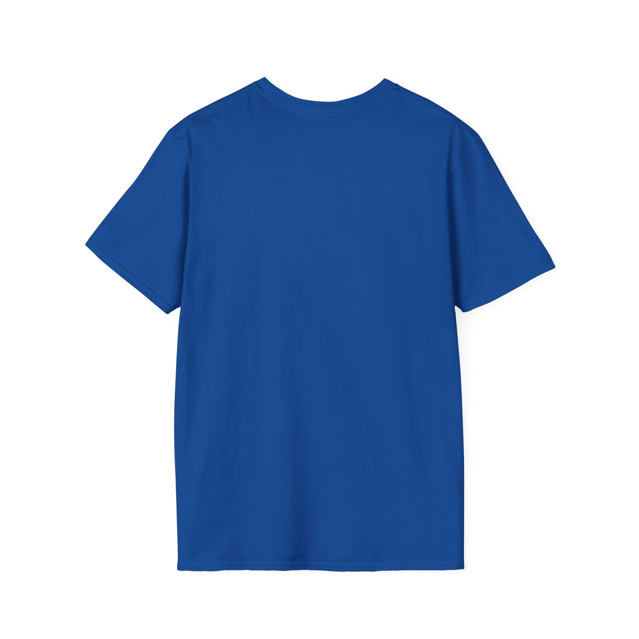 Beach Vibes T-Shirt — Colorblock Seashell, Palm & Dolphin Graphic