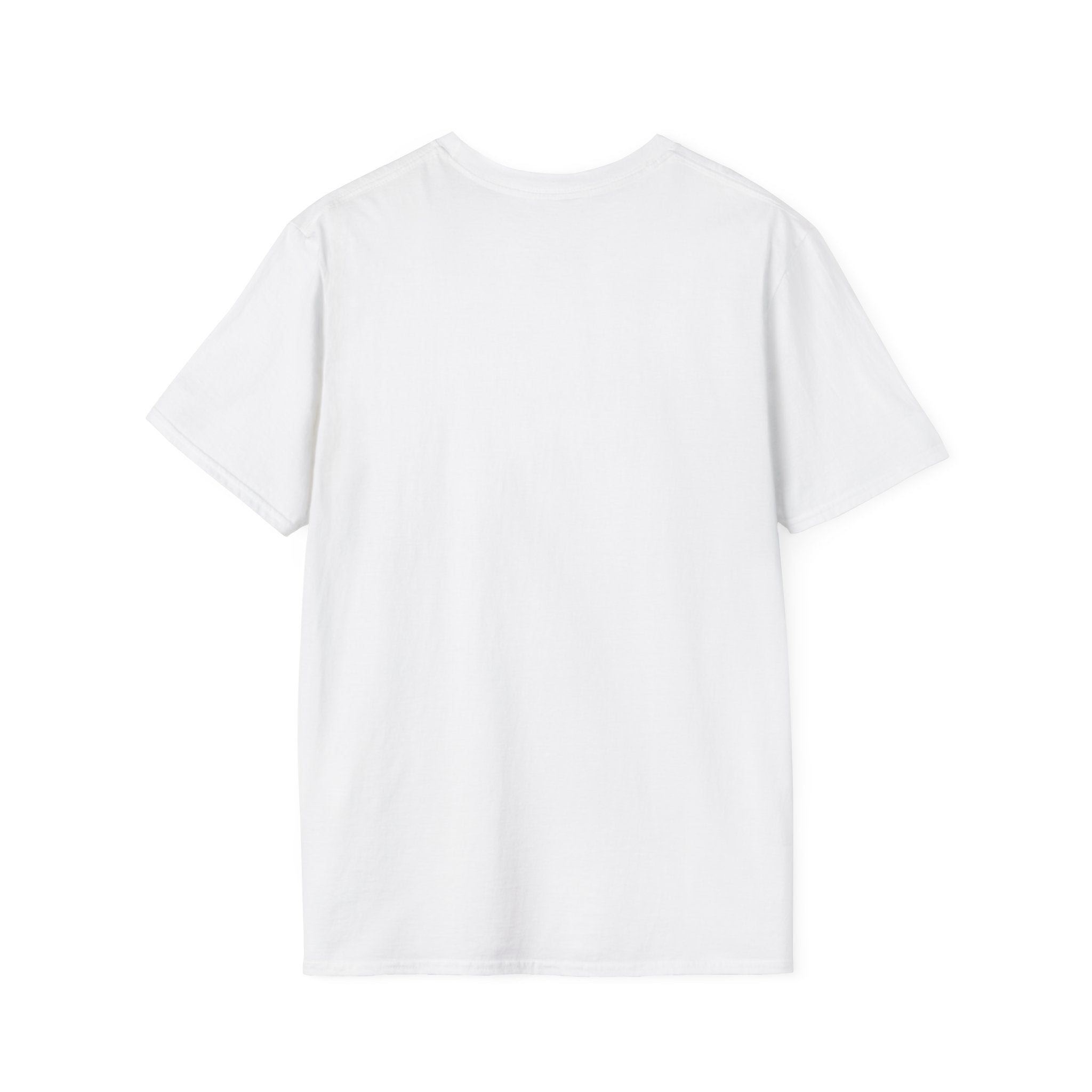 Beach Vibes T-Shirt — Colorblock Seashell, Palm & Dolphin Graphic